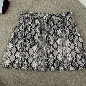 Medium Alter’d State snake skin skirt